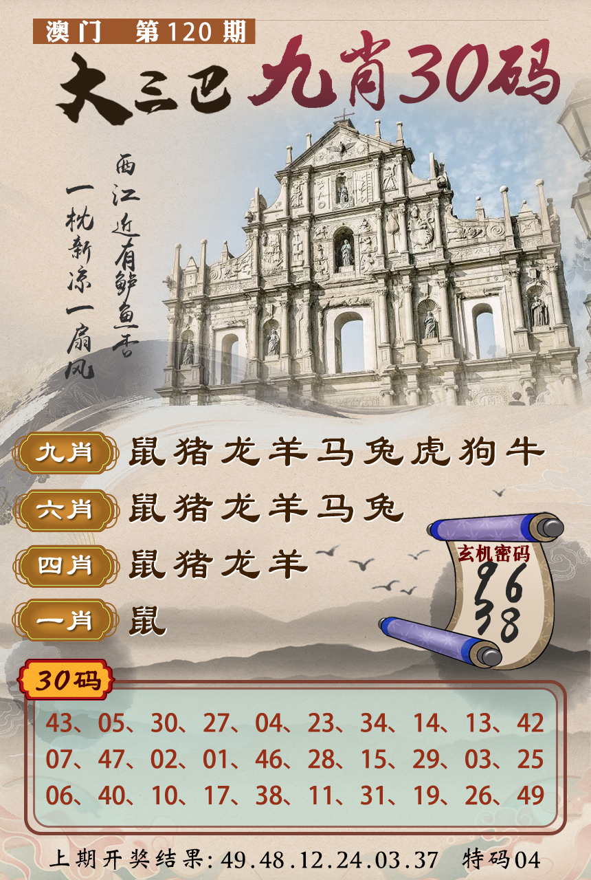 澳門大三巴一肖二碼2025年108期，探索神秘?cái)?shù)字背后的故事，澳門大三巴神秘?cái)?shù)字背后的故事探索，一肖二碼2025年108期揭秘